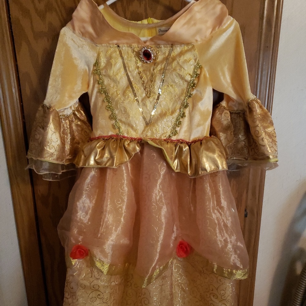 Girls 9/20 Princess Belle Dress